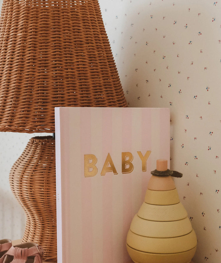 Baby book petal stripe