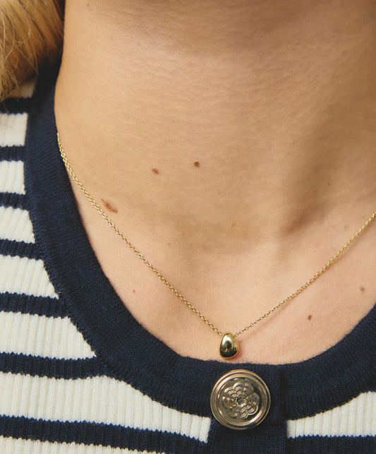 Violet necklace | gold