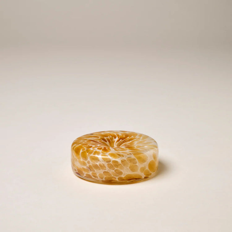 Glass Marble Holder-Brown