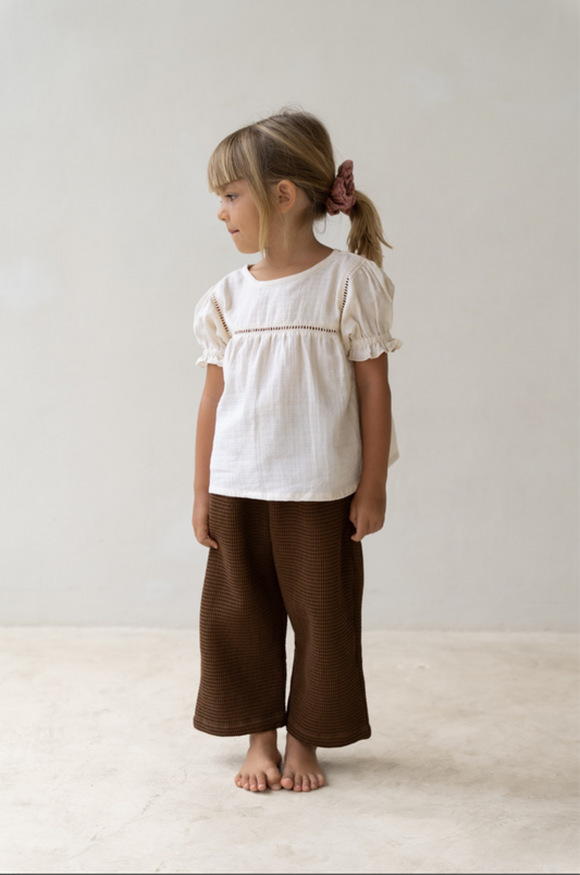 Clover Blouse | Ecru