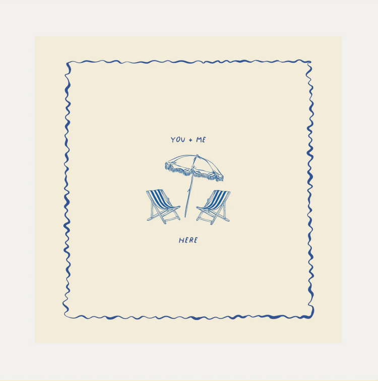 You + Me, Here | Card