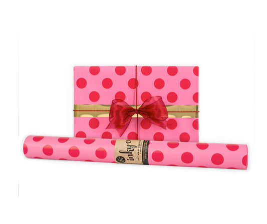 Wrapping paper | dot pink
