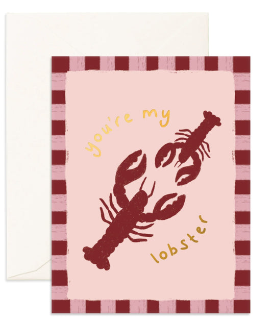 You’re My Lobster Greeting Card