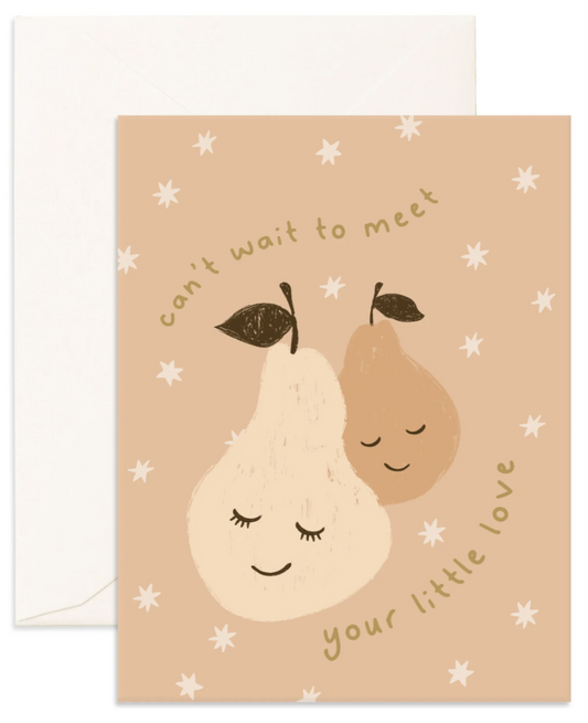 Meet Little Love Pear | Greeting Card