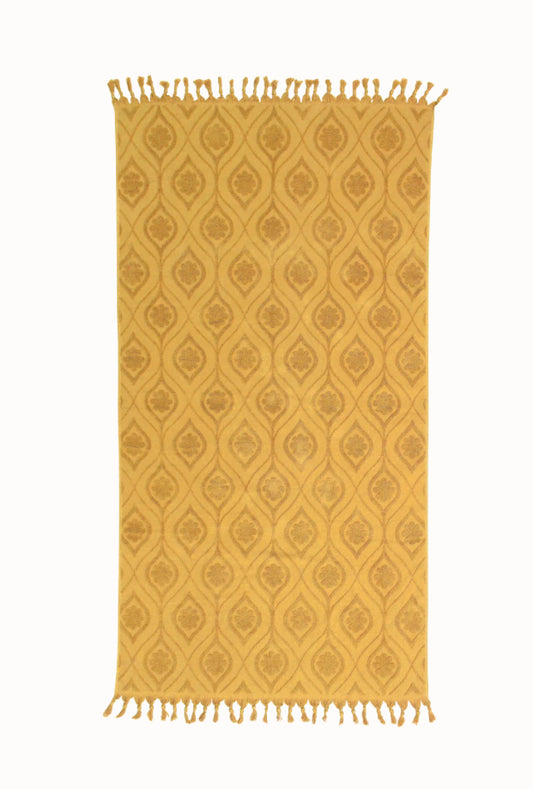 Daisy Beach Towel | Golden