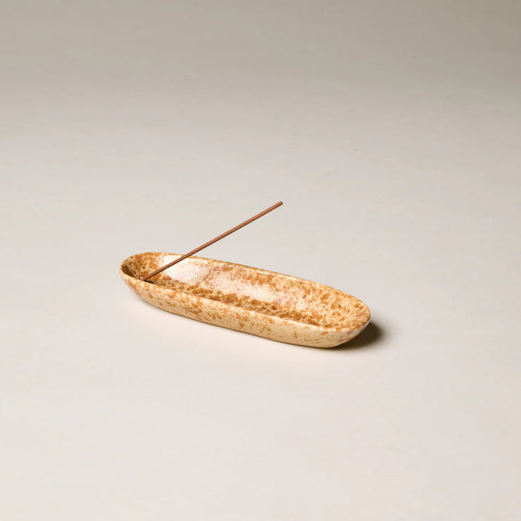 Ceramic Holder-Brown Speckle