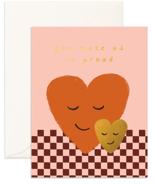 So Peoud Little Heart Greeting Card