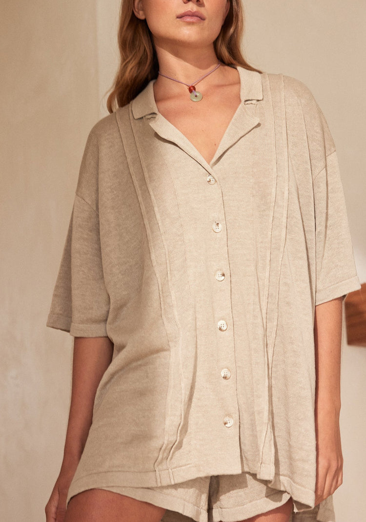 Darcy Shirt | Taupe
