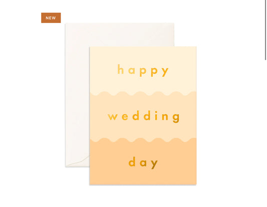 Wedding Day Layer Cake | Greeting Card