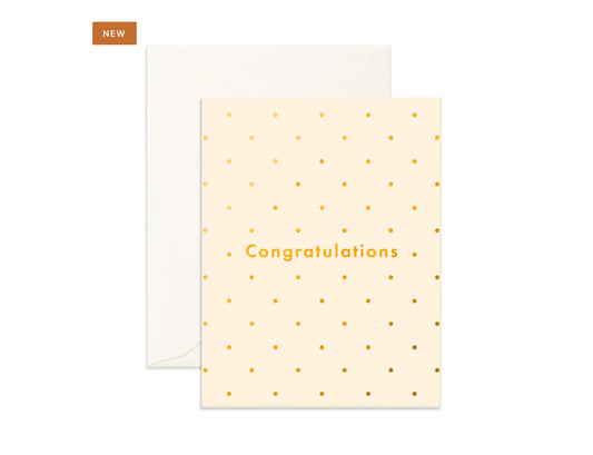 Congratulations dots  | Greeting Card