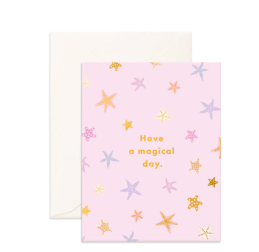 Magical Day Starfish | Greeting Card
