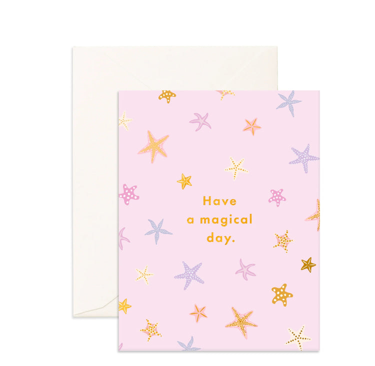 Magical Day Starfish | Greeting Card