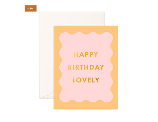 Birthday Lovely Wiggle Frame | Greeting Cards