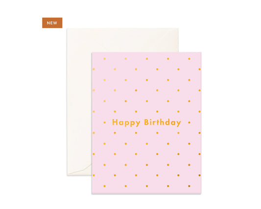 Birthday Lilac Dots | Greeting Cards