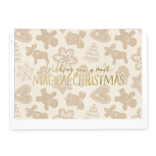 ‘Have A Magical Christmas’ Biscuits Greeting Card