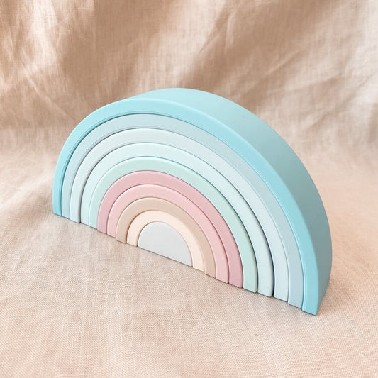 Large Rainbow Stacker | BLUE SKIES