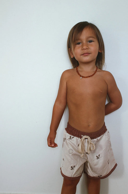 Board Shorts | Maroon | Len & Ko