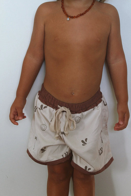 Board Shorts | Maroon | Len & Ko