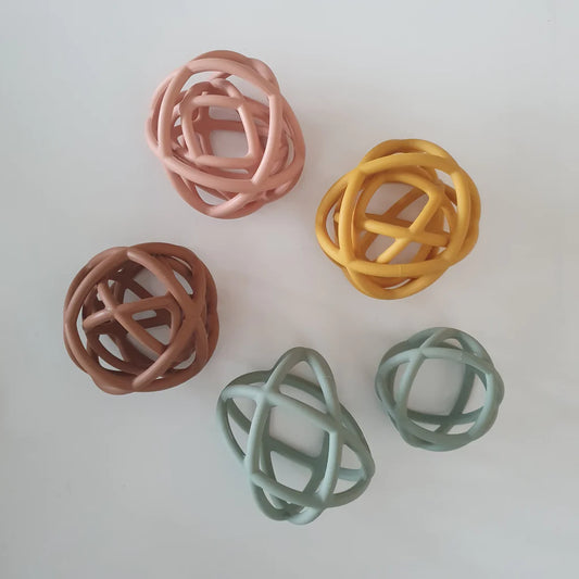 Silicone Teething Ball Set