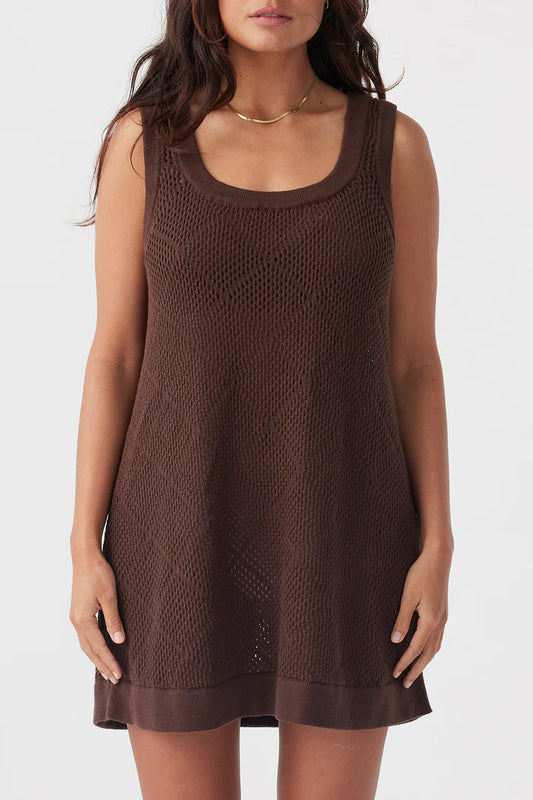 Ezra Mini Dress | Chocolate