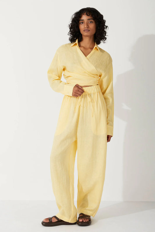 BUTTER LINEN PANT