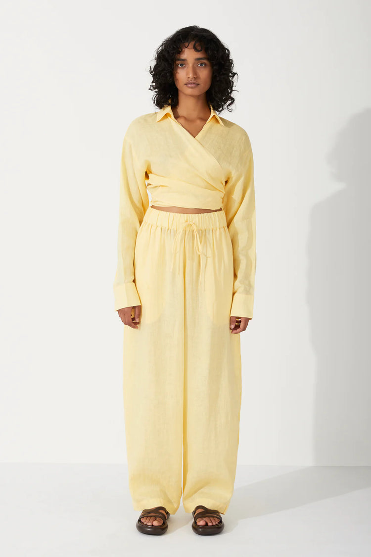 BUTTER LINEN PANT