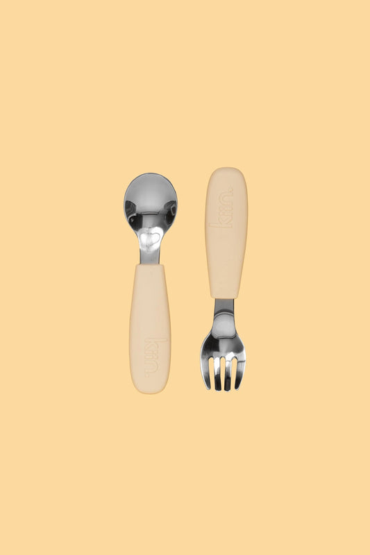 Silicone Cutlery Set | Vanilla