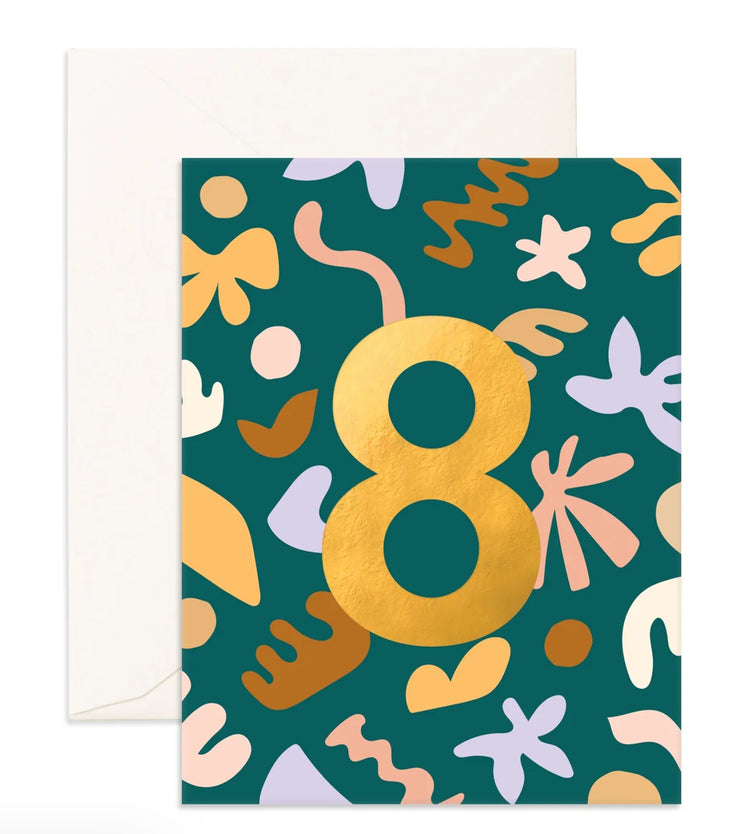 No.8 Party | Greeting Card