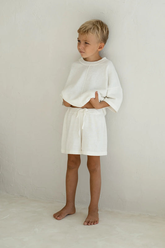Thin Knit Shorts | Off White