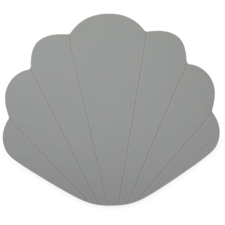 Silicone Clam Placemat | Light Blue