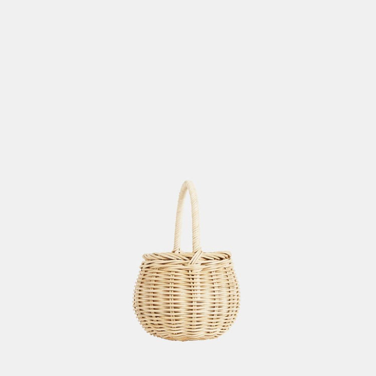 Rattan Berry Basket | Straw