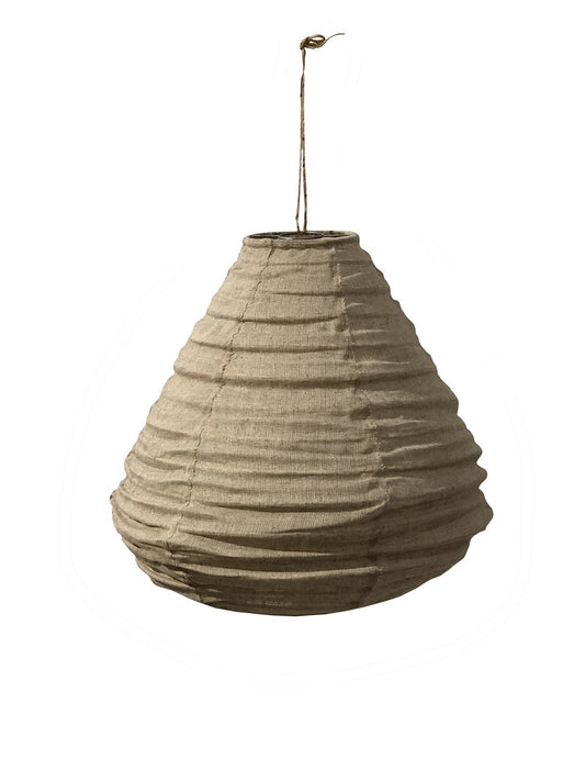 Fabric Lantern Pendant | Natural