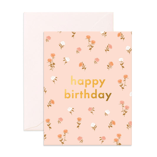 Birthday Roses Card