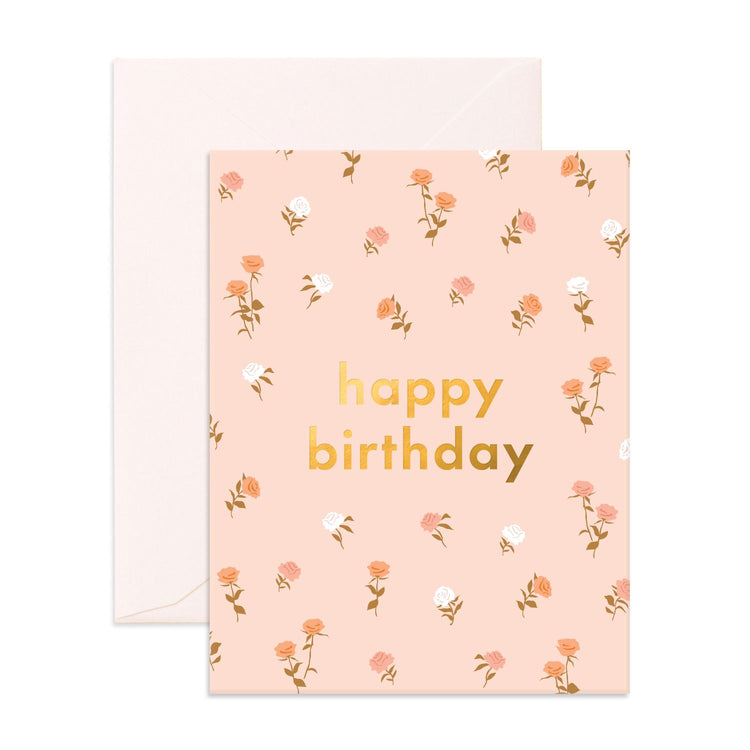 Birthday Roses Card