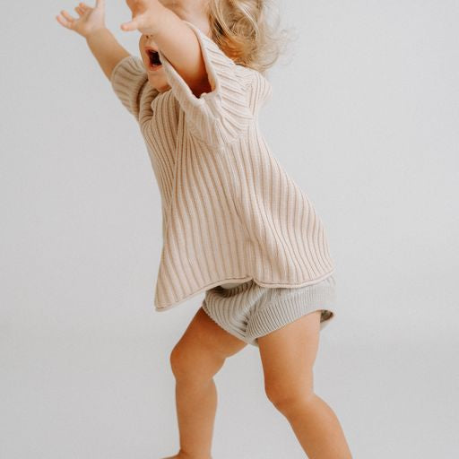Essential Knit Bloomer | Powder Blue