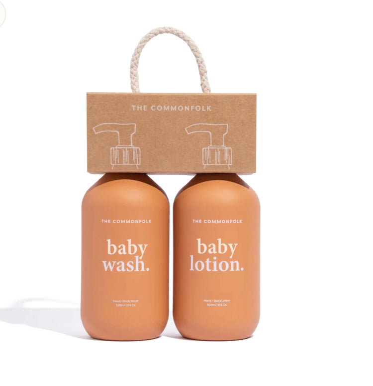 BABY Wash + Lotion Kit Terra | Coconut Milk + Almond Milk