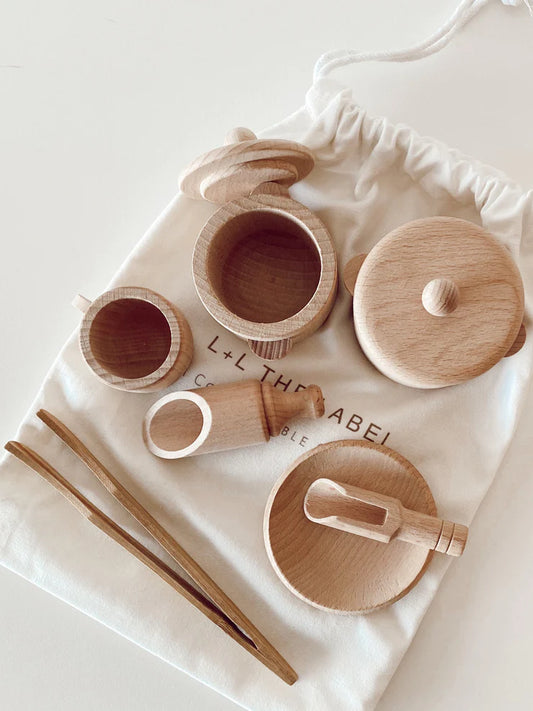 Wooden Sensory Bin Essentials Set