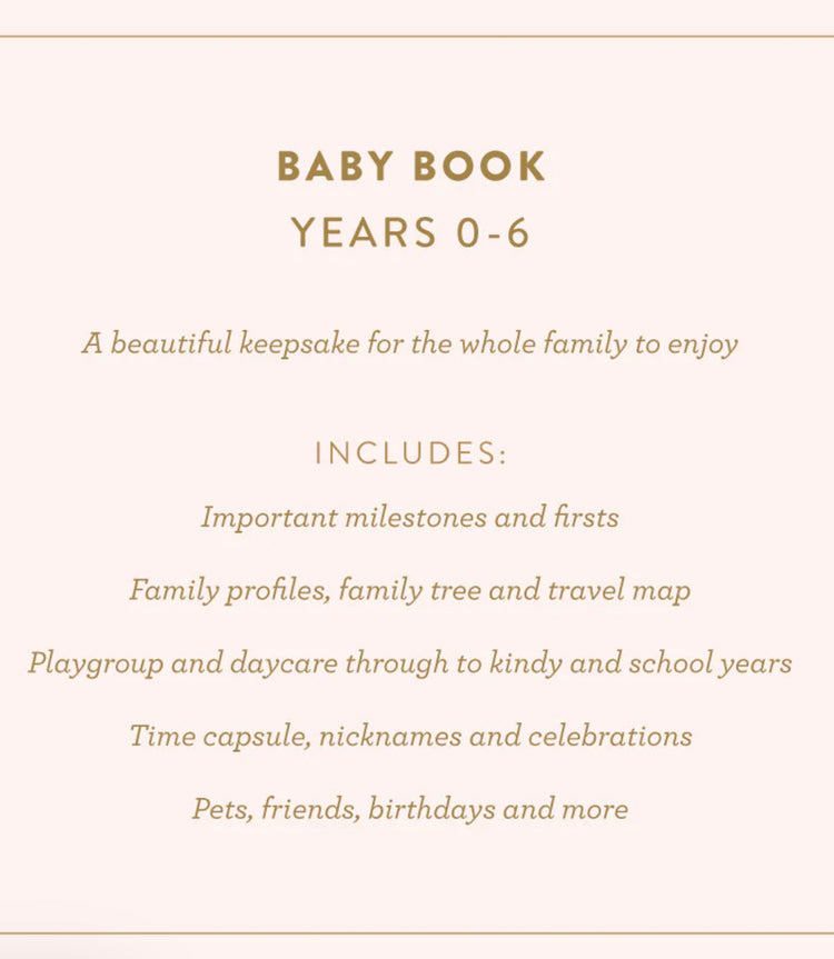 Baby Book | Broderie Boxed