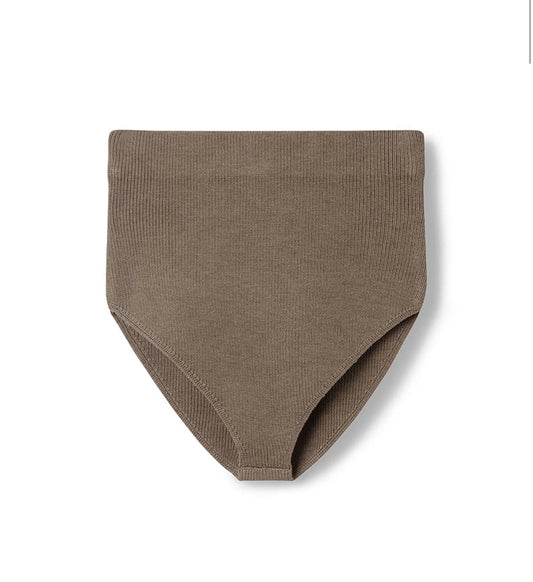 Knitted Brief | Cocoa