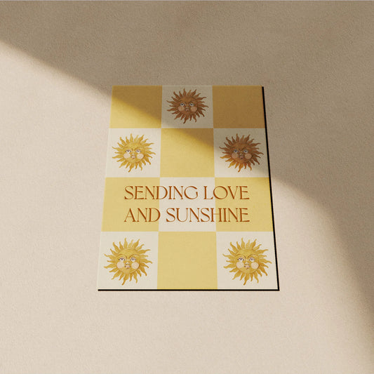 Sending You Love And Sunshine Card