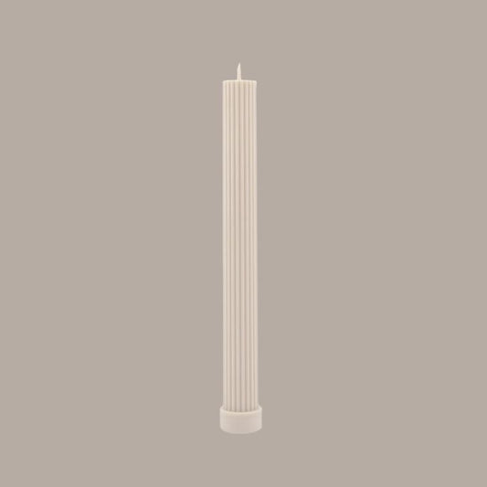 Column Pillar Candle | Cream White