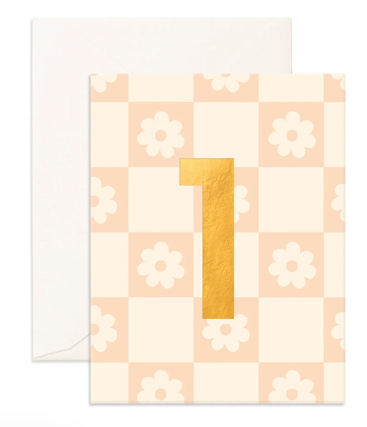 No. 1 Daisies Card