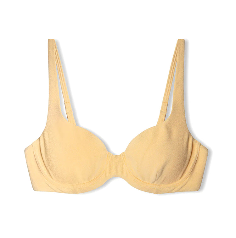 Butter Towelling Bra Cup