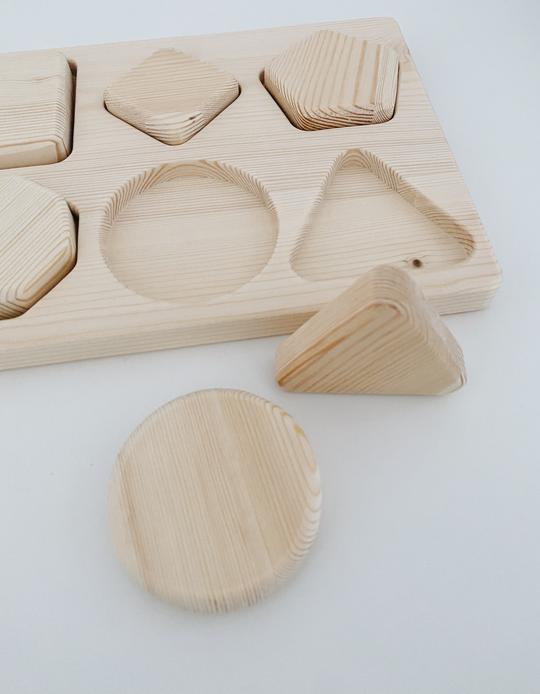 Eco Wooden Shape Puzzle