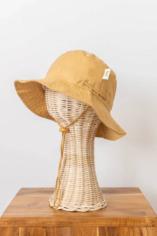 Cotton Sun Hat | Golden Tan