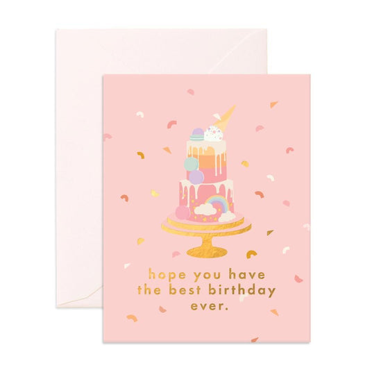 Best Birthday Cake Card