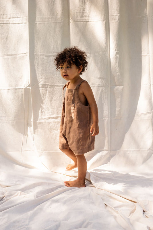 Short Marlow Overalls | Chocolate