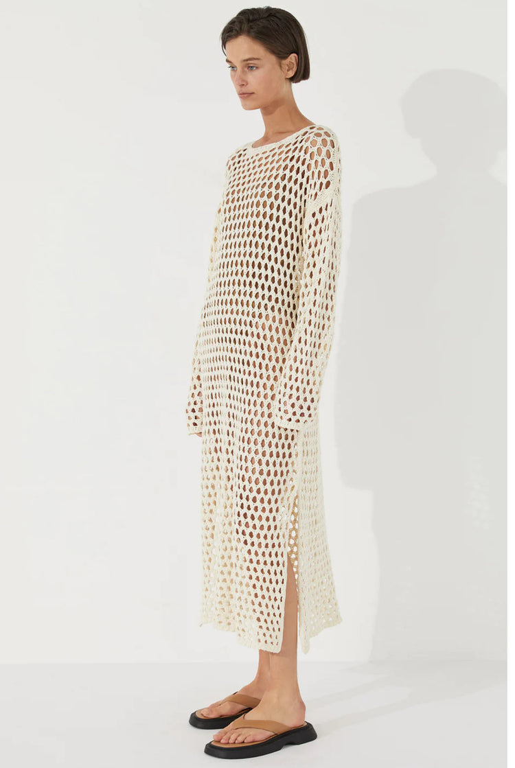 Crochet Dress | Stone