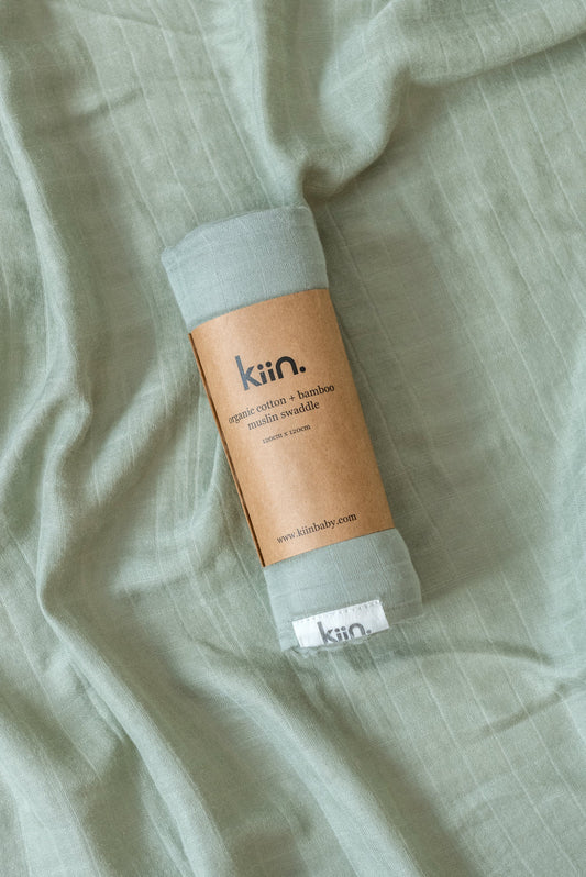 Organic Swaddle | Sage