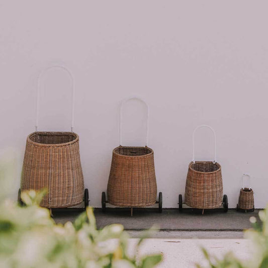 Rattan Medium Luggy | Natural